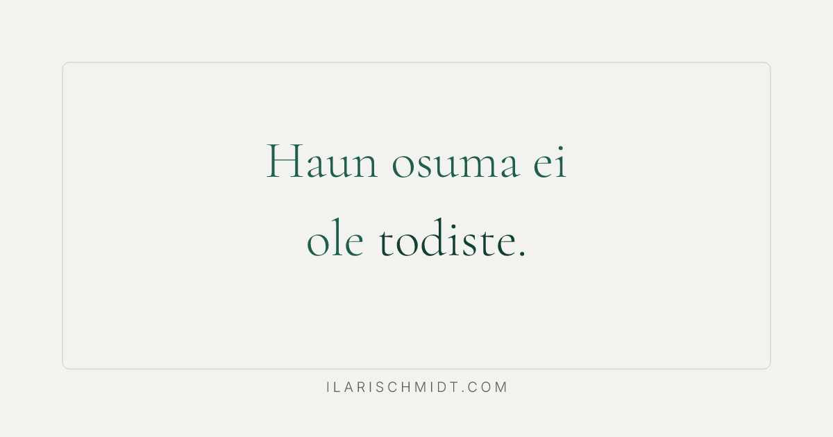 Kuvat täsmäsivät, tuote ei