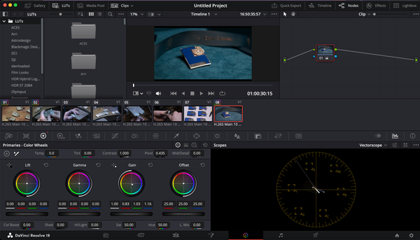 Super Helppo Davinci Resolve PRO värisäätö videolle